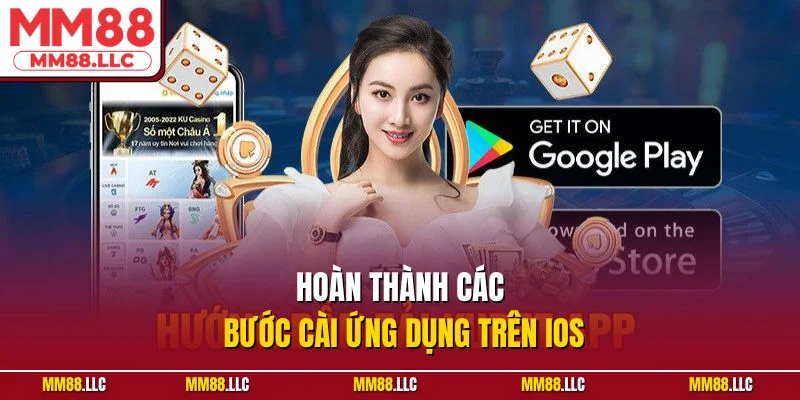 Hoàn thành các bước cài ứng dụng trên iOS
